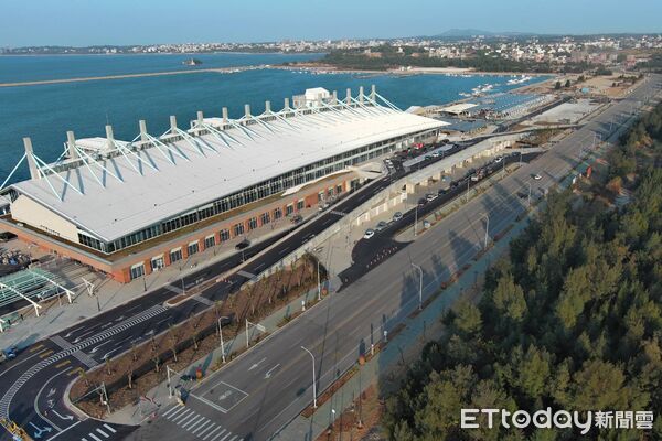 ▲▼ 金門港旅運中心啟用再等等，航港局履勘認準備不足。(圖／金門縣政府提供)