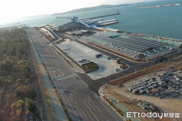 ▲▼ 金門港旅運中心啟用再等等，航港局履勘認準備不足。(圖／金門縣政府提供)