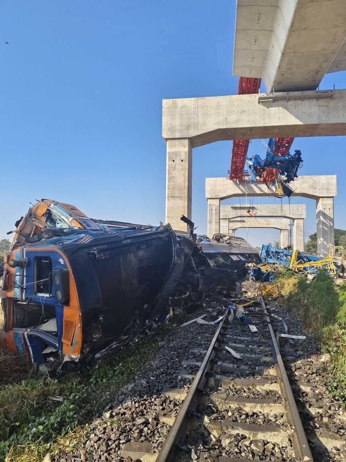 ▲▼　泰國工安意外。（圖／翻攝自臉書／Fire & Rescue Thailand）