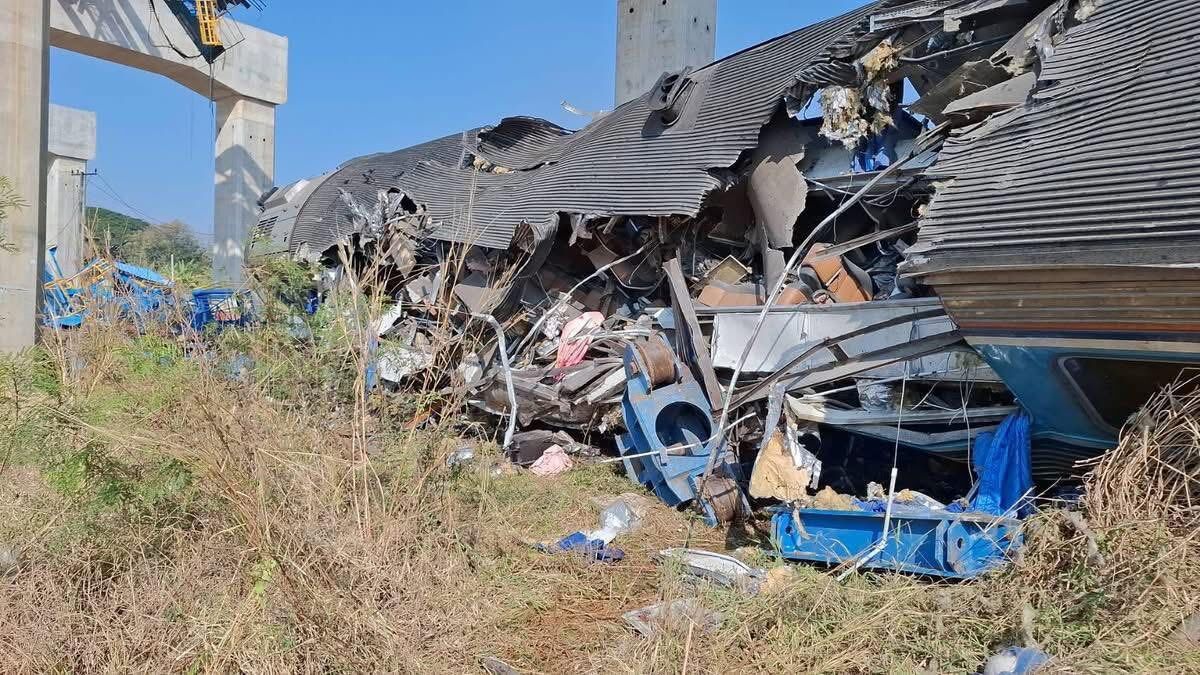 ▲▼　泰國工安意外。（圖／翻攝自臉書／Fire & Rescue Thailand）