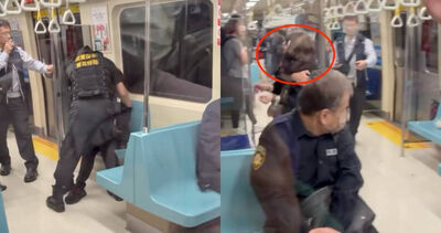 北捷女失控點火：笑我的人道歉！　警緊急壓制