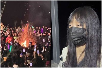 妹子網路「喊人按豬」隔天萬人擠爆門　意外成民俗盛會