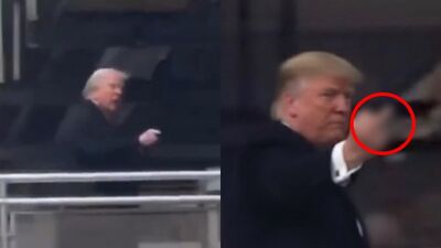 川普比中指「飆罵Fxxk you」！　抗議者嗆這句惹怒他