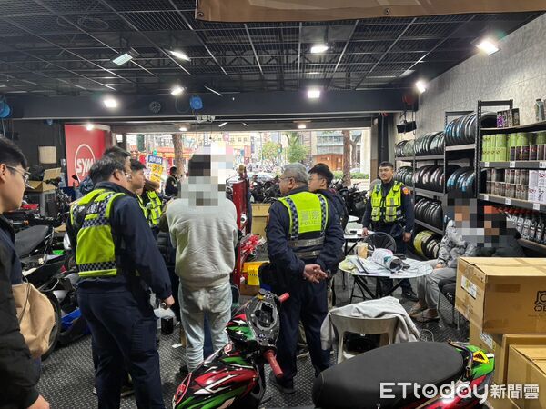 ▲台72線石圍墻路段發生無牌機車競速事件，檢警8日持拘票、搜索票逮人。（圖／記者楊永盛翻攝，下同）