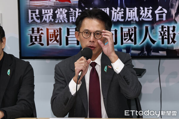 ▲▼  民眾黨訪美團返台記者會-黃國昌 。（圖／記者黃克翔攝）