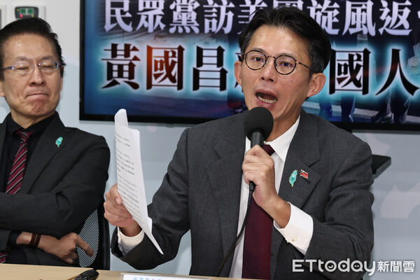 ▲▼  民眾黨訪美團返台記者會-黃國昌 。（圖／記者黃克翔攝）