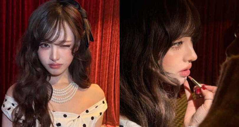 IVE 雙門面誕生？Liz 減肥成功後顏值狂飆，華麗「貓系芭比妝」4大關鍵提升五官精緻度