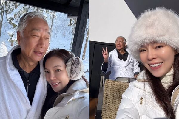 ▲▼郭台銘滿頭白髮。（圖／翻攝曾馨瑩IG）