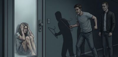 打老婆還找朋友助陣！人妻遭衣架狂抽變形　幼女偷傳訊外婆救人