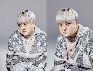 TRASH鼓手葵剛單飛被整慘！　曝「前衛急凍妝」拍到眼睛快張不開