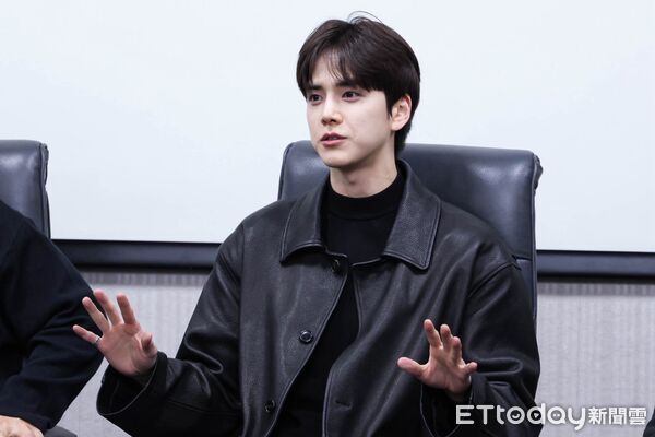 ▲▼ 直擊／金鐘國聽到「新婚快樂」靦腆笑！　婚後變了「來台買肥皂」。（圖／記者吳睿慈攝）