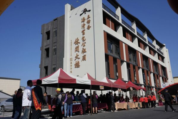 ▲▼三條崙海清宮最新休閒大樓。（圖／雲林縣政府提供）