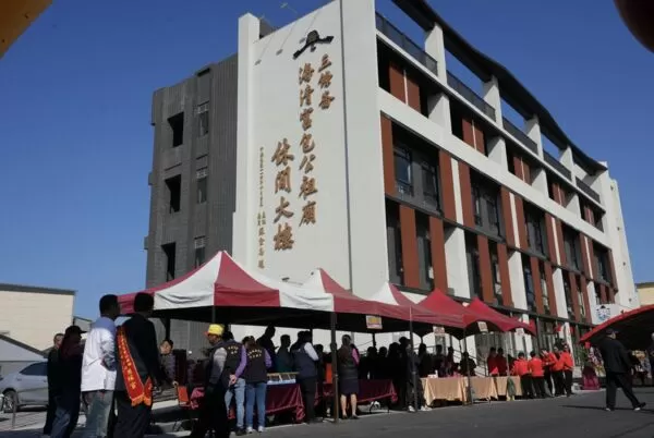 ▲▼三條崙海清宮最新休閒大樓。（圖／雲林縣政府提供）