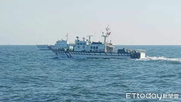 ▲▼中國海警船今年第二次侵擾金門限制水域。(圖／海巡署金馬澎分署提供)