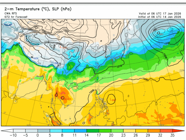 低溫特報再發！下波冷氣團「凍3天」專家：持續時間相當長