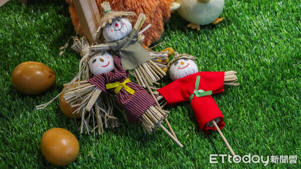 ▲寒假遊花蓮，秧悦美地稻草人登場。（圖／秧悦美地度假酒店提供）