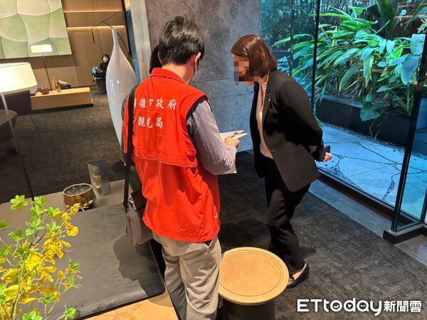 ▲觀光局前往飯店稽查，均符合備查房價。（圖／記者許宥孺翻攝）