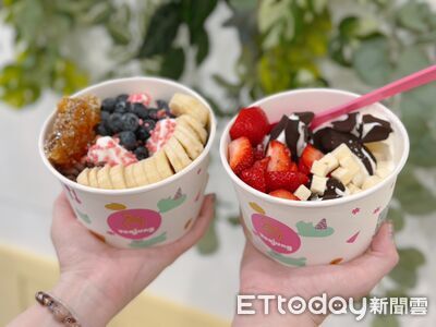 韓國「愛豆優格冰」來台　開箱太妍、TXT然竣最愛配料組合