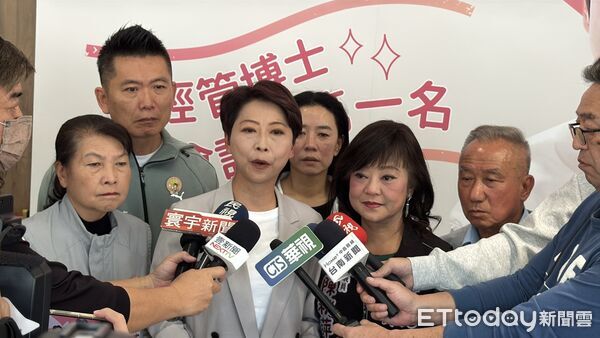 ▲▼陳亭妃初選勝出，將參選台南市長。（圖／記者林東良攝）