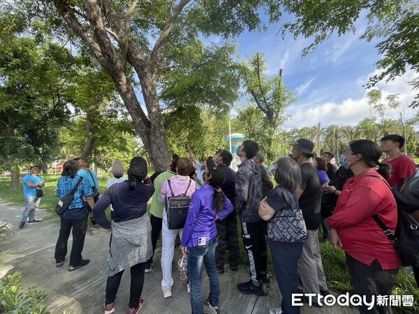▲▼景觀樹木相關研習課程-學員實際演練。（圖／記者吳世龍翻攝）