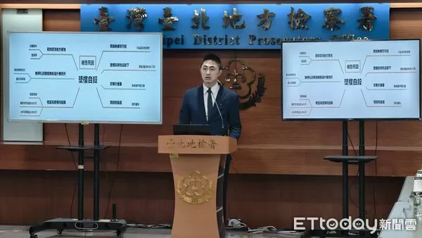 ▲台北地檢今日下午2時召開1219張文隨機殺人記者會，曾揚嶺說明張文自殺身亡，無共犯，獨自長期策劃犯案。。（圖／記者黃哲民攝）