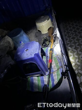 ▲朱姓男子右胸中彈當場失去生命跡象，經送醫急救仍不治身亡。（圖／鳯林警分局提供，下同）