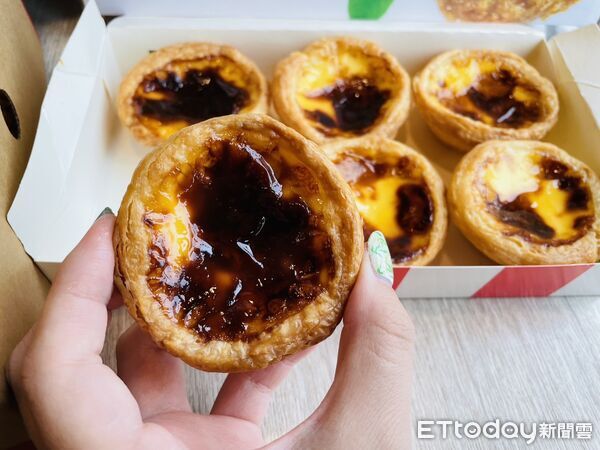 ▲▼肯德基原味蛋撻 。（圖／記者蕭筠攝）