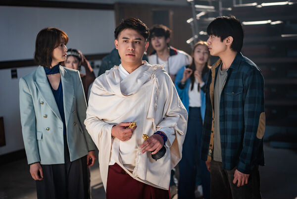 ▲《啵me之我的青春住了鬼》找來現實中也是禪師的熊仁謙出演。（圖／風暴國際提供）