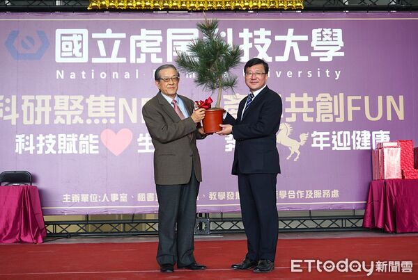 ▲校長張信良表示，高鐵校區是虎科大深化產學合作、布局航空人才的重要基石。（圖／記者游瓊華翻攝）