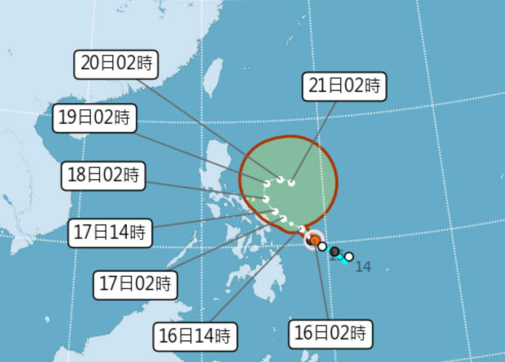 ▲▼洛韶。（圖／氣象署）