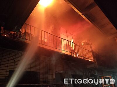 快訊／台中深夜惡火連燒12戶　單親媽「被重物壓住」慘成焦屍
