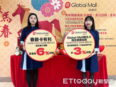 Global Mall屏東市春節檔期《駿馬迎春》登場 馬吉福袋加碼三重抽BMW