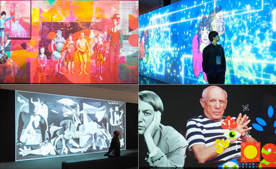 台北「永恆畢卡索」沉浸式藝術展！