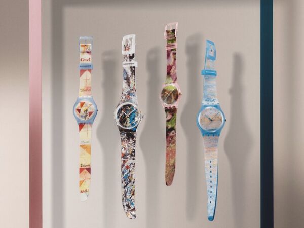 莫內名畫躍上Swatch　聯名錶秀威尼斯美景