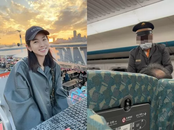 ▲▼米可白搭高鐵目睹「車長被罵髒話」　。（圖／翻攝自臉書）