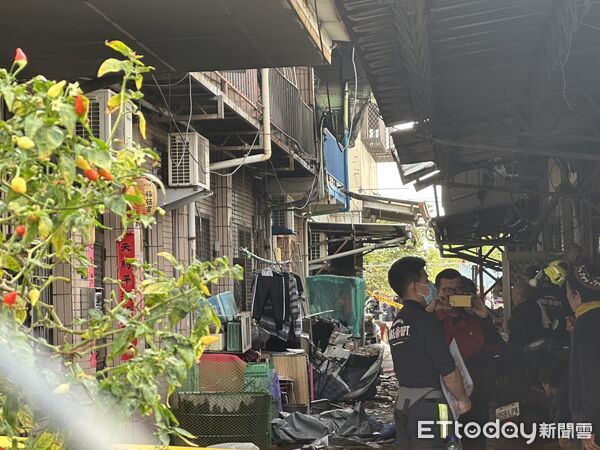 ▲▼台中烏日死亡火警。（圖／記者許權毅攝）