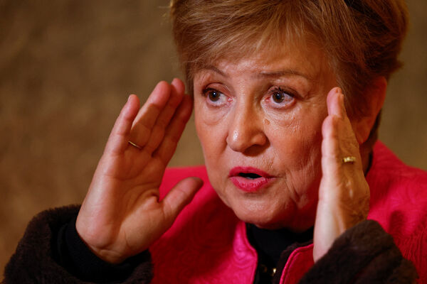 ▲▼IMF 總裁 Kristalina Georgieva。（圖／路透）