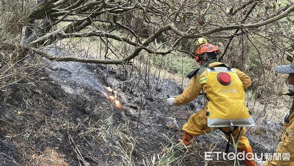 ▲雪霸國家公園大霸線登山步道，11日發生山林火警，幸好搶救及時未釀成重大災害。過去曾造成九九山莊附近燒毀大片珍貴山林。（圖／記者楊永盛翻攝）