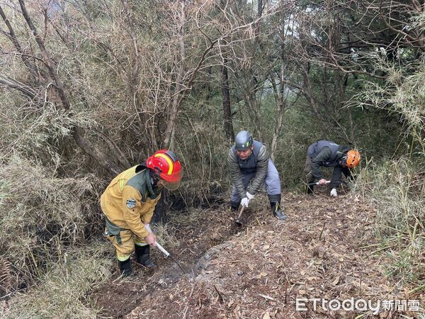 ▲雪霸國家公園大霸線登山步道，11日發生山林火警，幸好搶救及時未釀成重大災害。過去曾造成九九山莊附近燒毀大片珍貴山林。（圖／記者楊永盛翻攝）