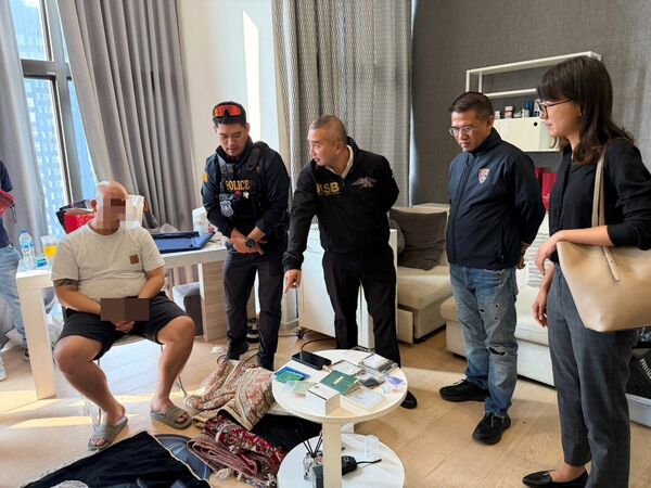 ▲▼27歲的台籍江姓男子在泰國曼谷遭逮捕。（圖／翻攝自Khaosod）