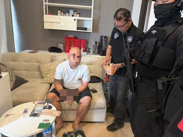 ▲▼27歲的台籍江姓男子在泰國曼谷遭逮捕。（圖／翻攝自Khaosod）