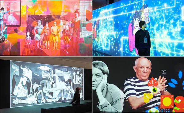 ▲▼2026中正紀念堂展覽推薦「永恆畢卡索光影藝術展：藝術、繆思與知己」。（圖／部落客JJ.Hsu提供）