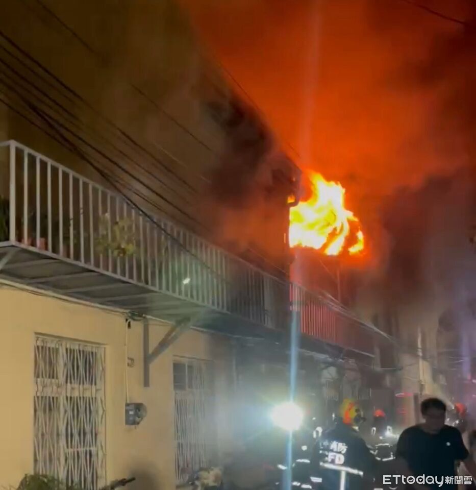 ▲▼台中烏日死亡火警。（圖／記者許權毅攝）