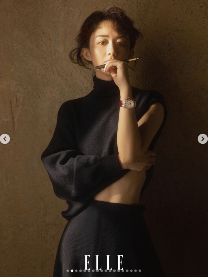 趙麗穎,LONGINES,紀梵希,保養,鐘錶,腕錶,手錶,美妝。（圖／zhaoliying_id IG）