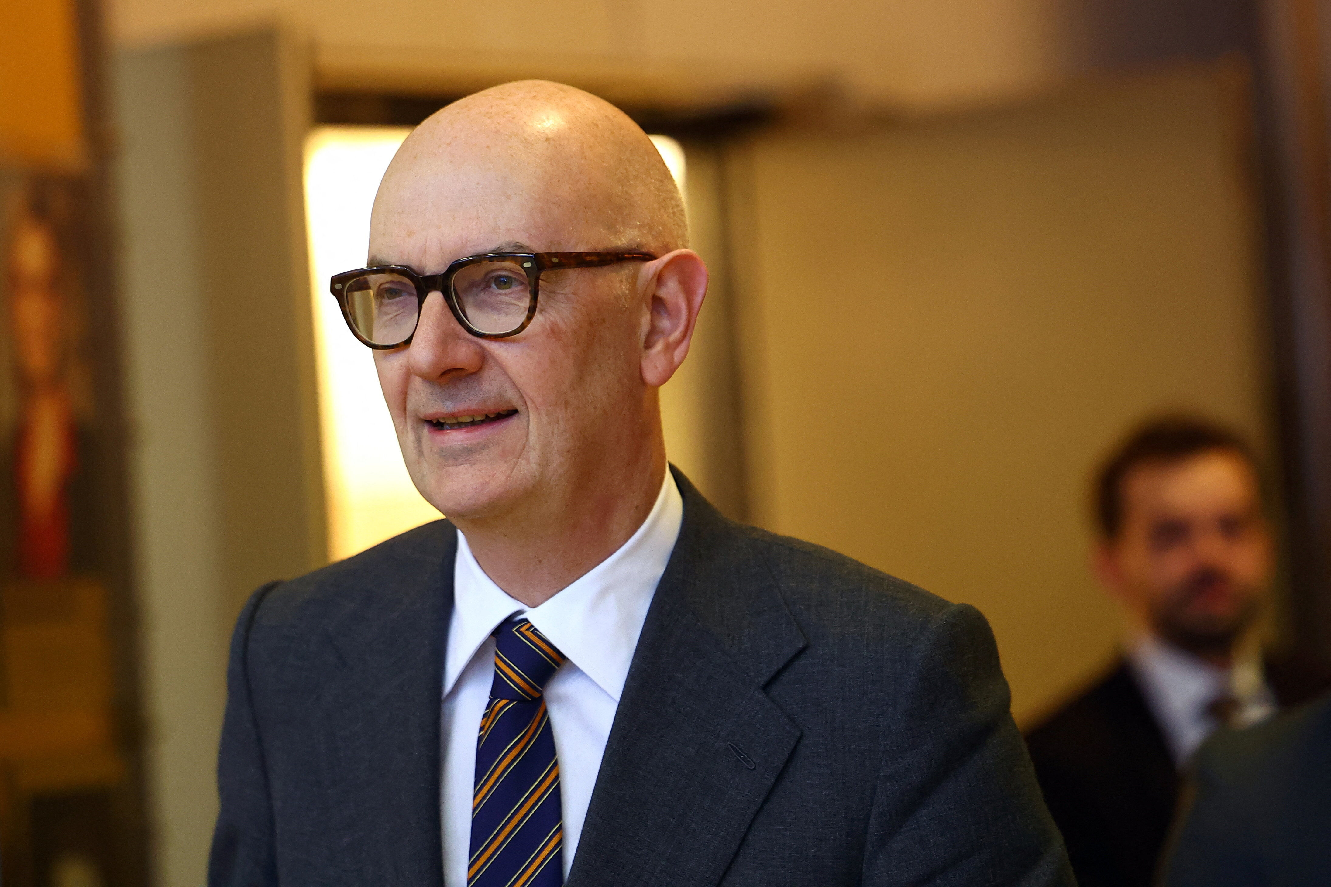 ▲▼法國財政部長勒斯鳩（Roland Lescure）。（圖／路透）