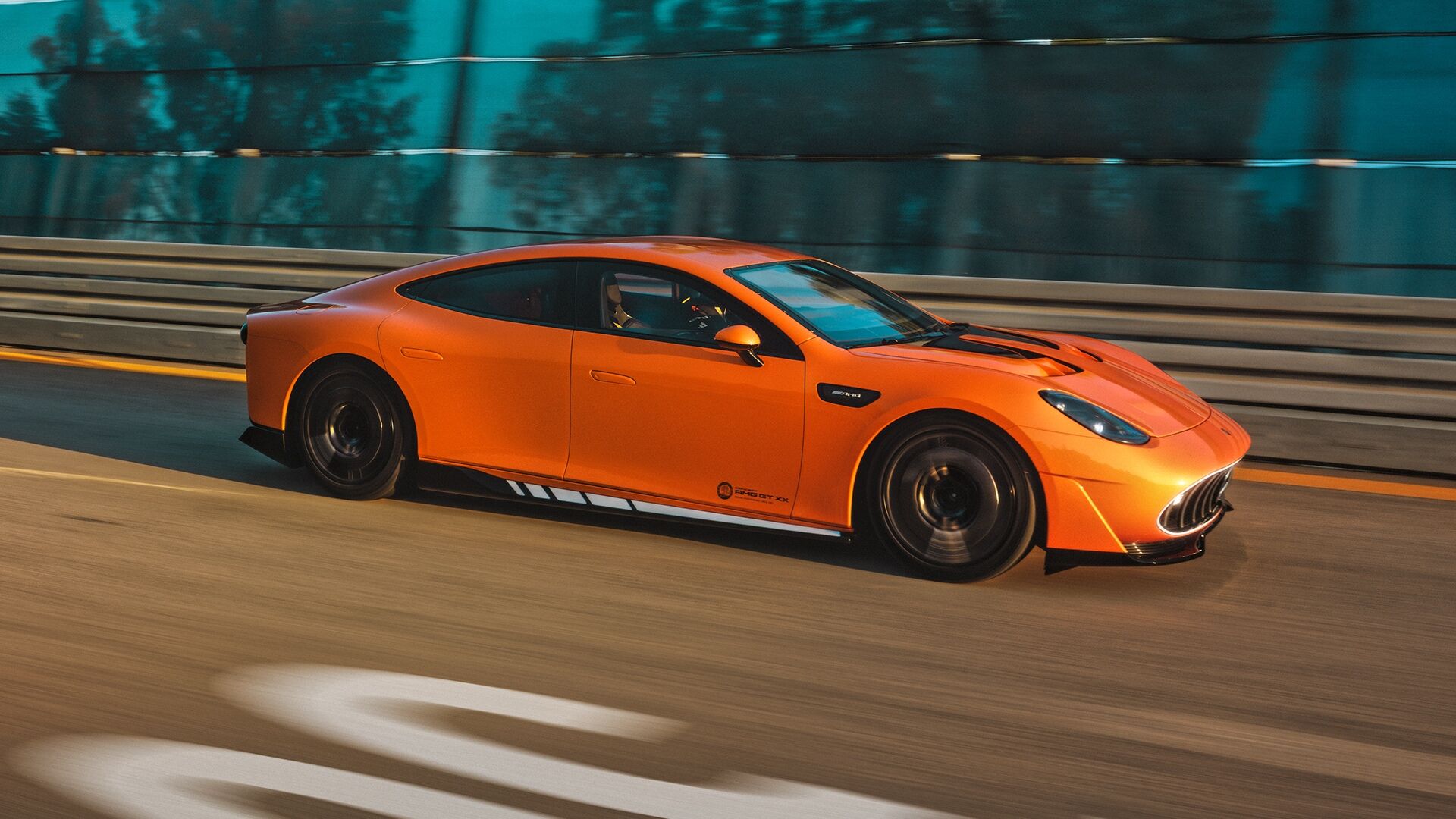 ▲賓士「最新世界紀錄概念車」快閃台灣！Concept AMG GT XX要來了。（圖／翻攝自Mercedes-Benz）