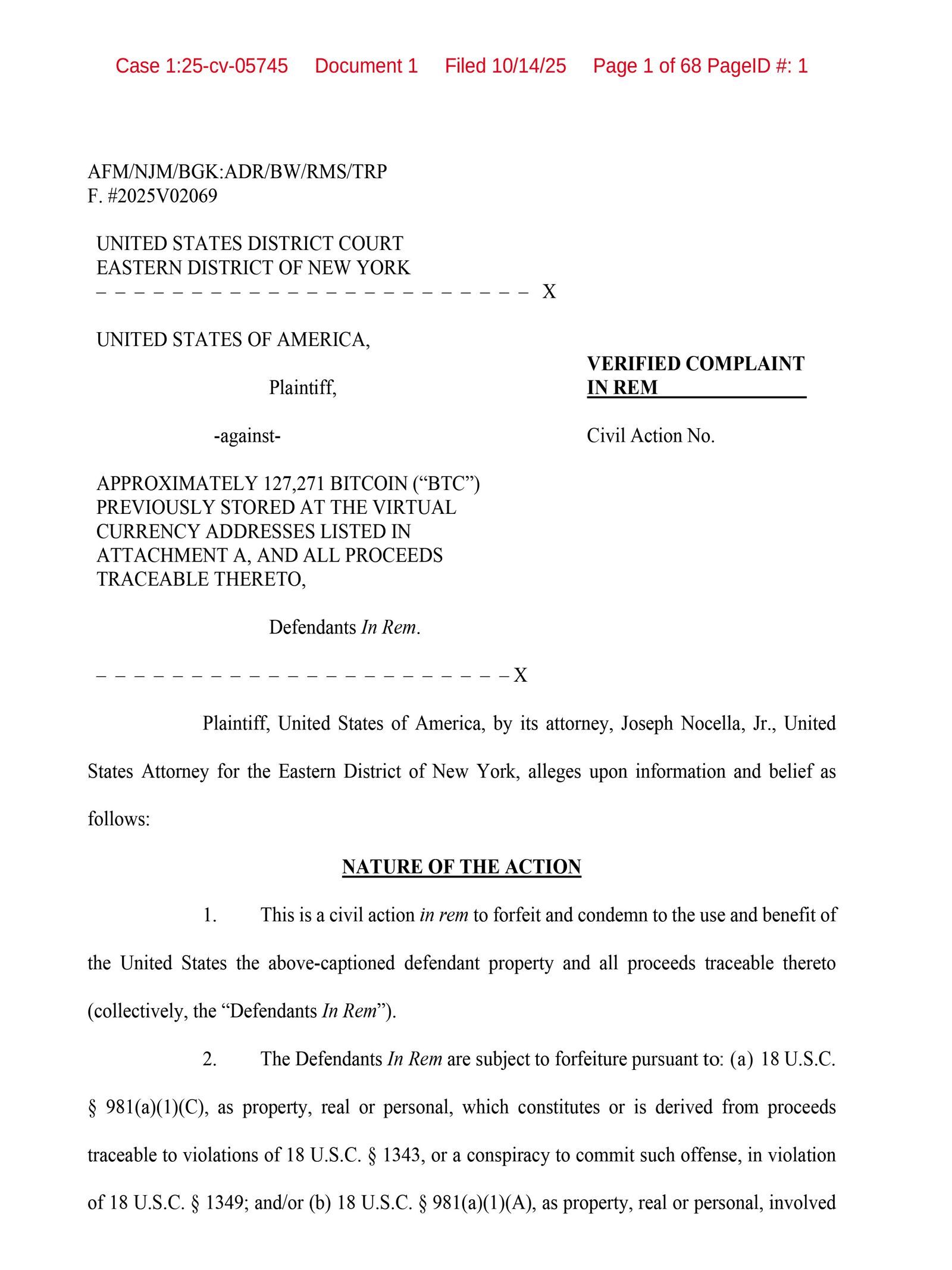 本刊取得美國聯邦檢察官起訴陳志的68頁內容，顯示太子集團以跨國組織方式在全球各地進行電信詐騙。（翻攝畫面）