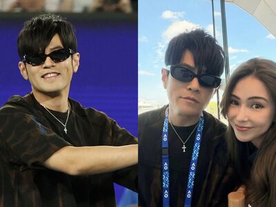 周杰倫首戰澳網吞敗「8歲兒也在場」　昆凌親揭內幕：對我來說你是贏家
