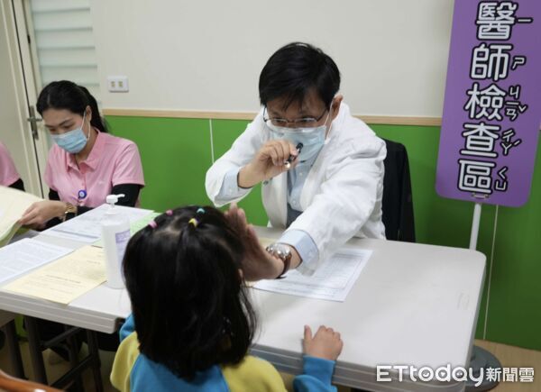 ▲雲林縣政府攜手國健署及眼科醫療院所，啟動學齡前兒童入園視力篩檢計畫。（圖／記者游瓊華翻攝）
