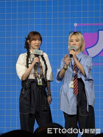 ▲曾莞婷與Lulu情同姊妹。（圖／記者葉文正攝）